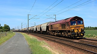 Class66 ECR à Saint-Mathurin (2019)