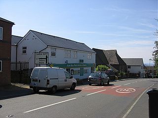 Cleehill village in United Kingdom