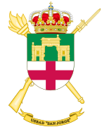Escudo de la Unidad de Servicios de Base Discontinua "San Jorge" (USBAD)
