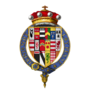 Coat of arms of Sir Edward Hastings, 1st Baron Hastings of Loughborough, KG.png