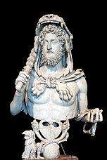 Bust of Commodus, Marcus' son and successor