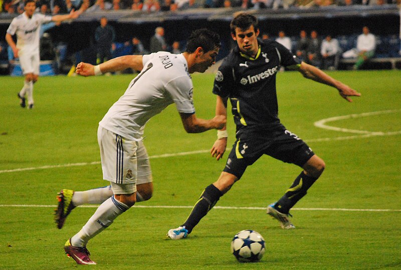 File:Cristiano Ronaldo Real Madrid Gareth Bale Tottenham.jpg