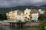 Deutsch: Kroatien, Opatija, Hotel Kvarner English: Croatia, Opatija, Hotel Kvarner used on 10 pages in 6 wikis