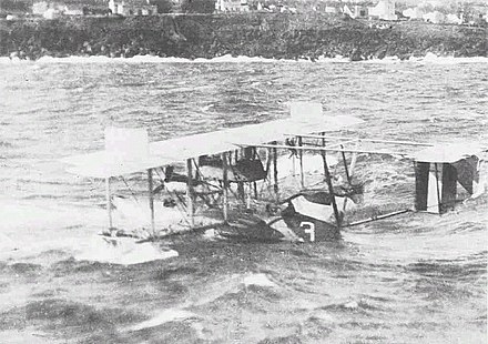 NC-3 off the Azores, 1919.