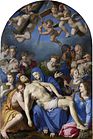 十字架降下(The Deposition of Christ), アーニョロ・ブロンズィーノ, 1540-1545, oil on panel, 268 × 173 cm.