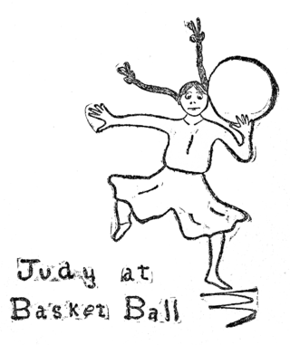 Judy at Basket Ball