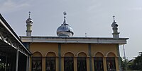 Banjar: Kubah makam Datu Haji Abdusshamad, ulama matan Marabahan, Barito Kuala, Kalimantan Selatan. Bahasa Indonesia: Pusara dari Datu Haji Abdusshamad, ulama dari Marabahan, Barito Kuala, Kalimantan Selatan. English: Tomb of Datu Haji Abdusshamad, a cleric from Marabahan subdistrict, Barito Kuala Regency, South Kalimantan.