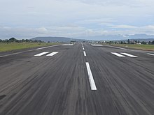 Runway Davao International Airport, runway (Diversion Road, Davao City; 11-24-2021).jpg