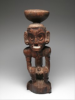 <span class="mw-page-title-main">Zemi</span> Taíno deity or ancestral spirit, and a sculptural object housing the spirit