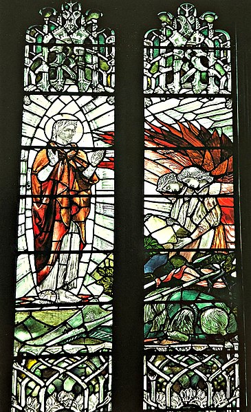 Resurrection window (1893), St. Clement's Church, Boscombe, Dorset