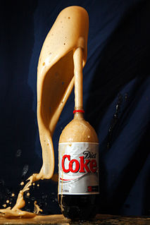 <span class="mw-page-title-main">Diet Coke and Mentos eruption</span> "Soda geyser"