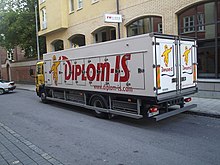 Diplom-is´ glassbil sidogata till Kungsgatan i Norrköping, den 5 oktober 2006.JPG