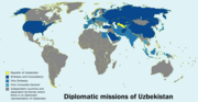 Thumbnail for List of diplomatic missions of Uzbekistan