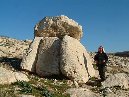 Example of Ghassulian Dolmen, Jordan