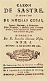 Edición navarra de la publicación periódica madrileña Cajón de sastre del periodista Francisco Mariano Nifo (1762)