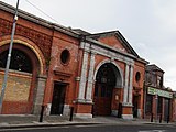 Fruit market at Smithfield, Dublin, Ireland.