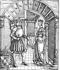 The Betrothal of Maximilian with Mary of Burgundy