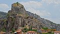 View of the fortress hill in Eğrigöz. One of the gates is visible at the bottom of the hill.