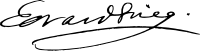 E Grieg signature.svg