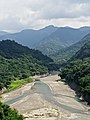 Eastward view along the Zengwen River towards Dapu Bridge, 1st October 2020.jpg