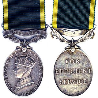 <span class="mw-page-title-main">Efficiency Medal</span> Award