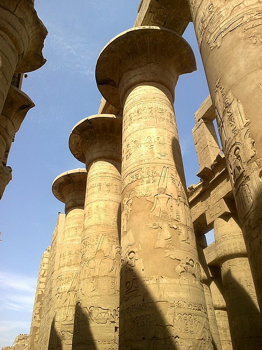 Egypte Louxor Temple Karnak Grande Salle Hypostyle - panoramio