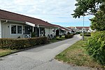 Moderna bostäder vid den östra stranden av Skeppsviken, också kallad Sörkilen.