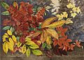Autumn Leaves (1870), Ellen Robbins