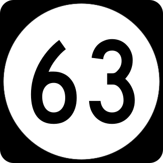 <span class="mw-page-title-main">New Jersey Route 63</span> State highway in New Jersey, US