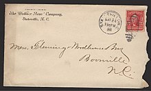 Envelope with return address in top left corner Envelope - Boonville Address-000.jpg