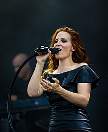 Simons with Epica live at Wacken Open Air 2018