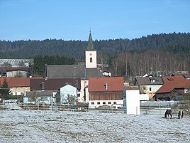Eppenschlag med kirken St. Katharina