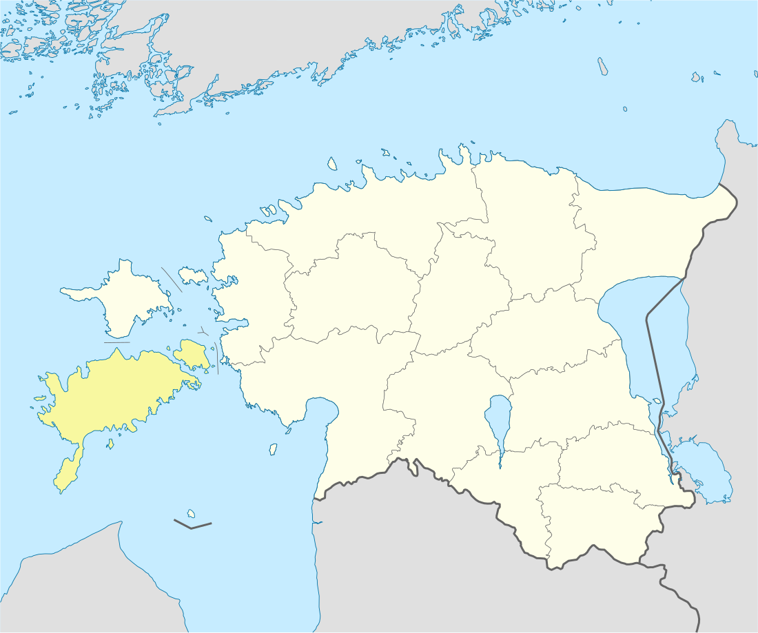 File:Estonia Saare locator map.svg