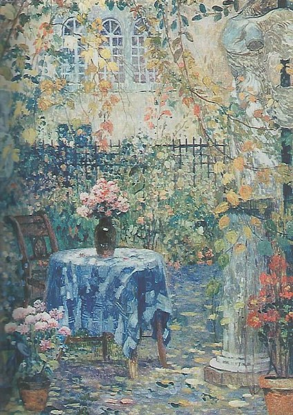 File:Eugène Chigot, La rue de Bagneux oil painting 160 x 123 cm.jpg