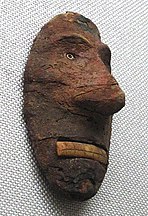 Europoid Mask, Lop Nur, China, 2000-1000 BCE