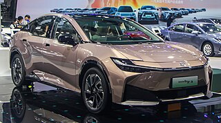 <span class="mw-page-title-main">Toyota bZ3</span> Battery electric compact sedan for Chinese market