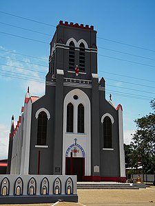 Basilique de l'Immaculée-Conception de Ouidah. Photograph: Danearlaffo