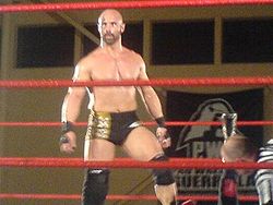 Daniels at a Pro Wrestling Guerrilla event in 2007 FallenAngellive.jpg