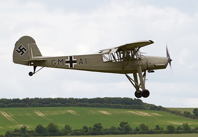 Fieseler Storch with German Luftwaffe markings