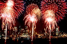 Fireworks at the Windsor-Detroit International Freedom Festival
