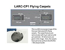 First CP1 fabricated flying carpets First CP1 fabricated flying carpets.jpg