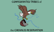 Vlag van de Verbonden Stammen van de Chehalis Reservation.PNG