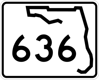 <span class="mw-page-title-main">Florida State Road 636</span> State highway in Florida, United States
