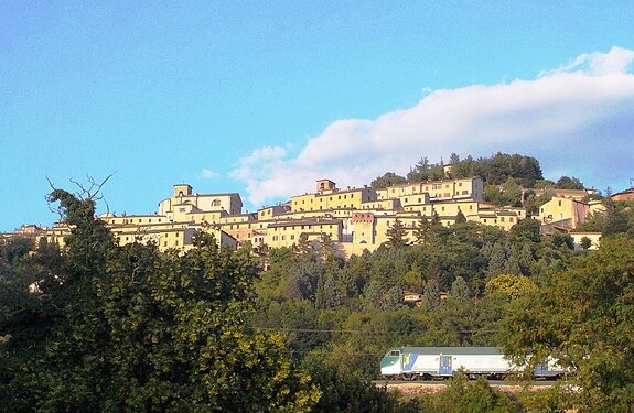 Fossato di Vico, (552), from the Byzantine name 'fossaton' (fortification), Umbria, Italy