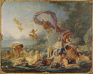 «Venus' triumf» (1740). Nationalmuseum, Stockholm.