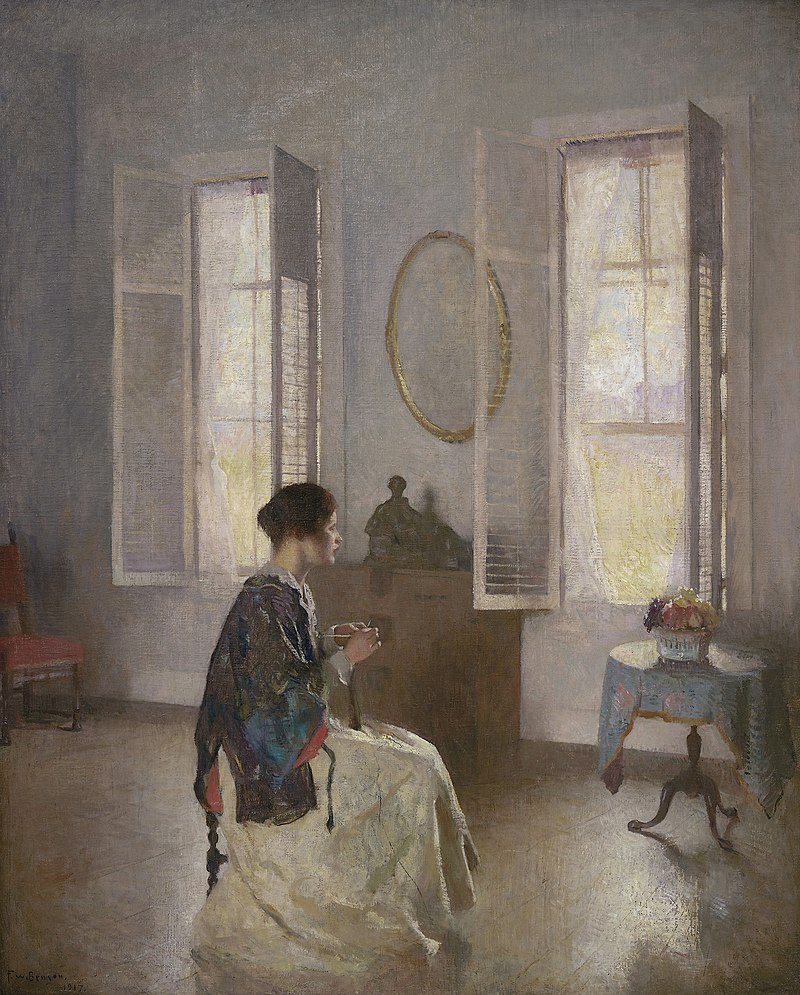 Frank W. Benson - The Open Window (1917).jpg