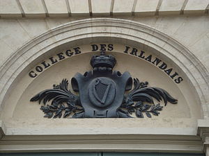 Fronton Collège des Irlandais.JPG