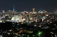 Vista nocturna de Fukuoka.jpg