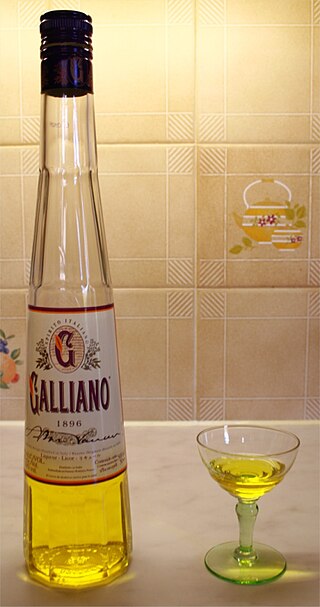 <span class="mw-page-title-main">Galliano (liqueur)</span> Italian sweet herbal liqueur produced since 1896