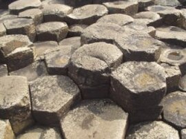 The Giant's Causeway, in Northern Ireland